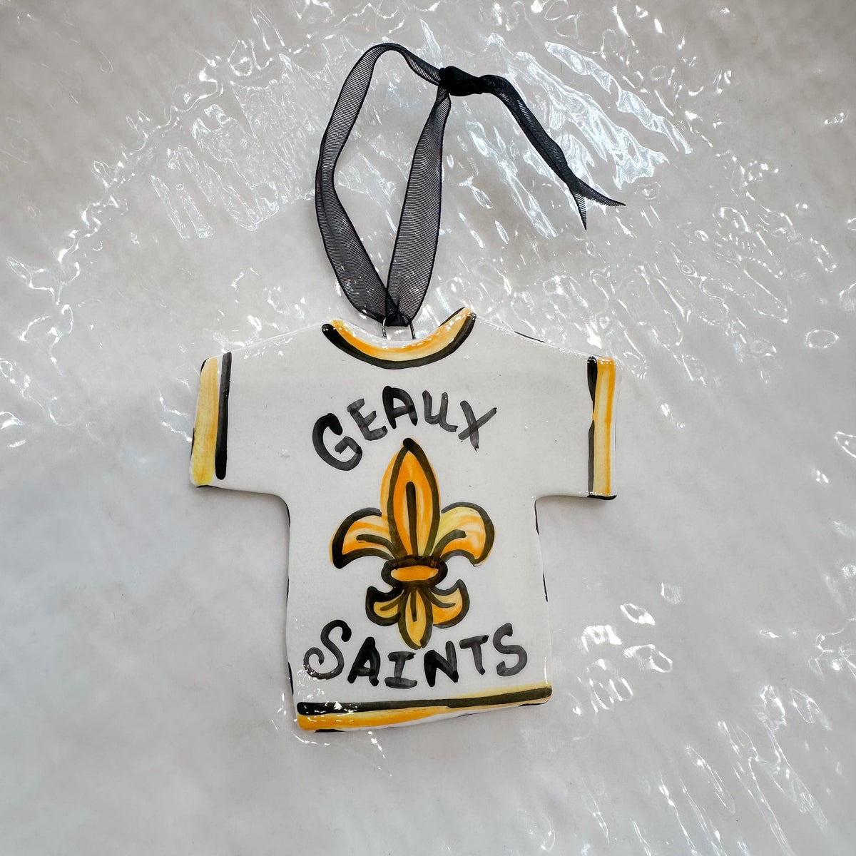 Katie Baldwin Originals Saints Jersey Ornament - Little Miss Muffin Children & Home