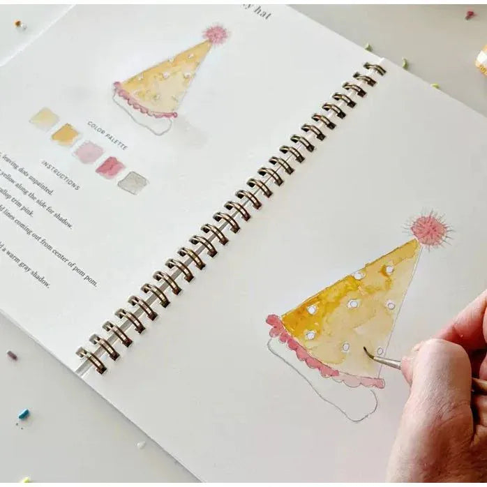 Emily Lex Studio Celebrate Watercolor Workbook - Little Miss Muffin Children & Home