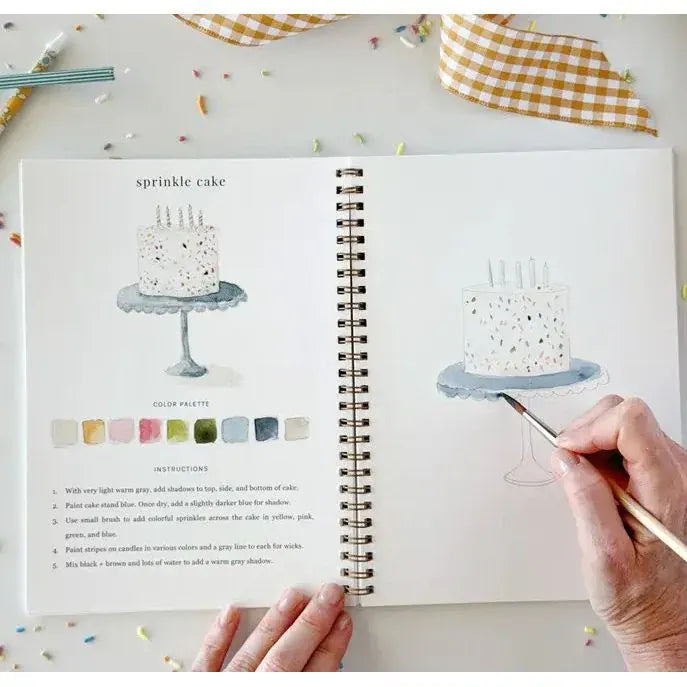 Emily Lex Studio Celebrate Watercolor Workbook - Little Miss Muffin Children & Home
