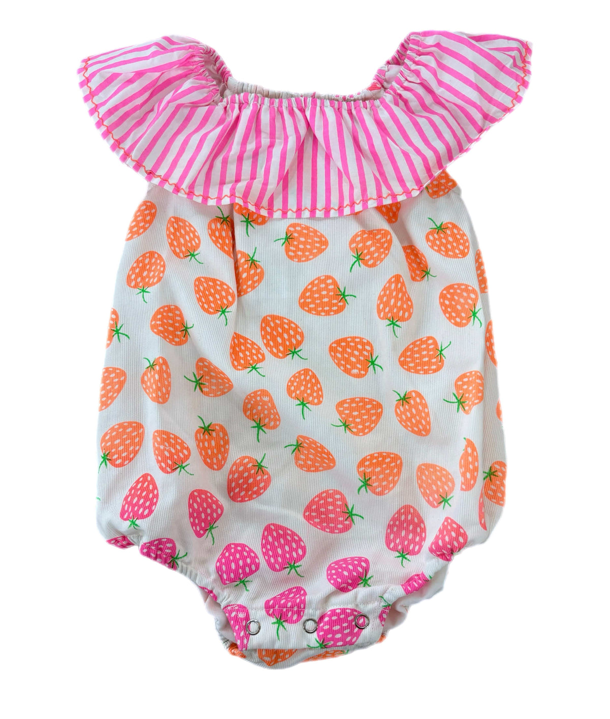 Mandy Strawberry Romper