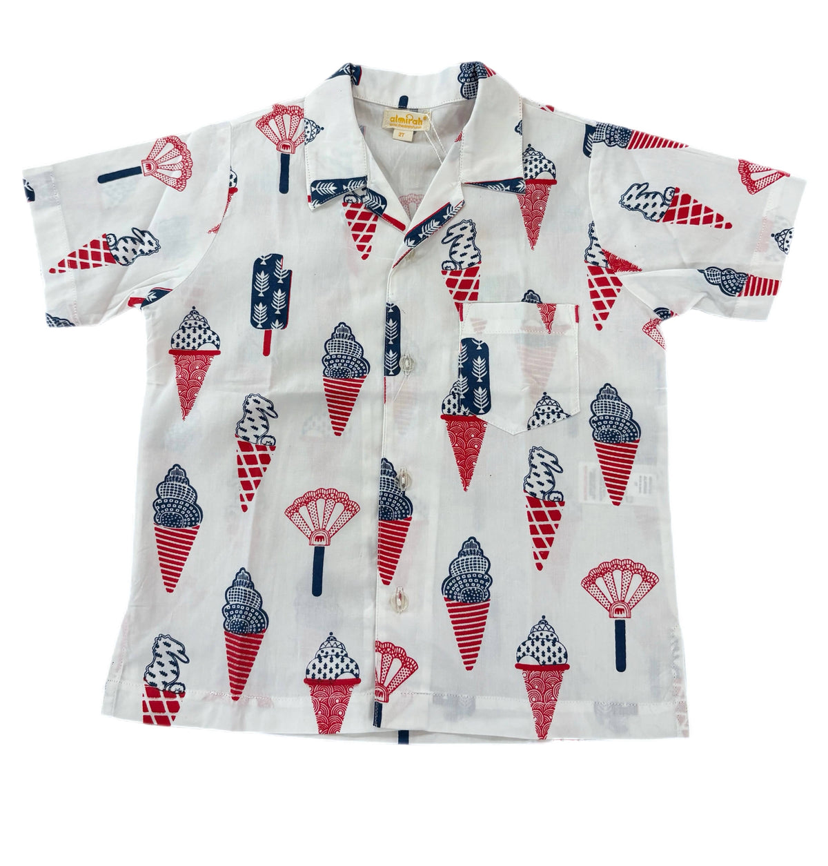 Flying Geese Quilts Boys Ice Cream Shirt - Little Miss Muffin Children & Home