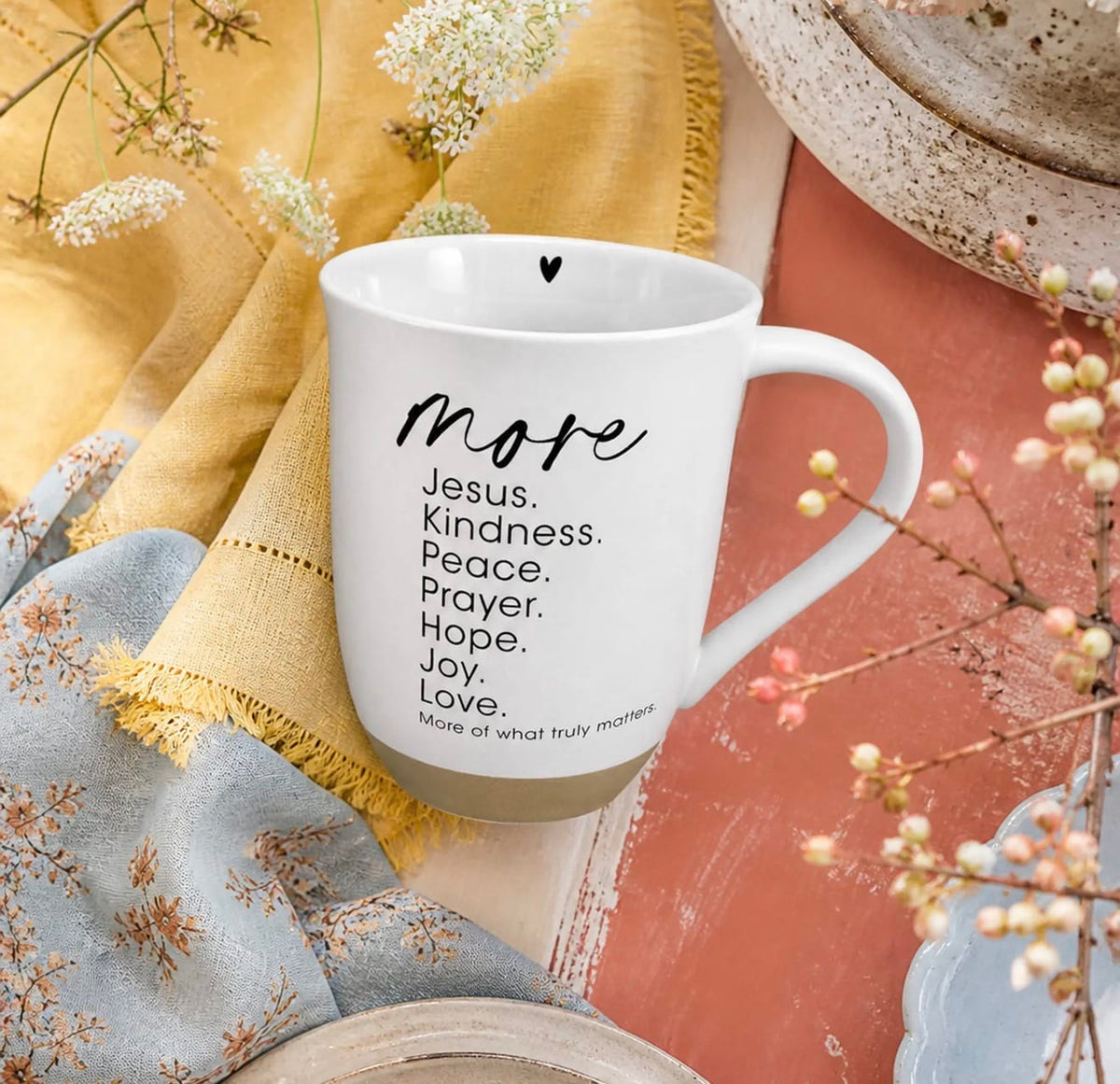 Dicksons What Truly Matters More Jesus 18oz LCP Mug - Little Miss Muffin Children & Home