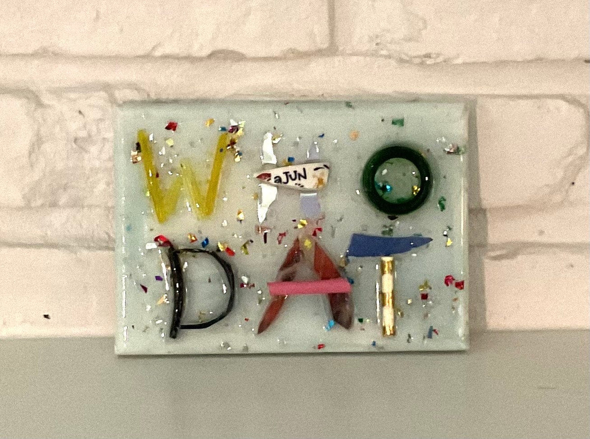Laurie Kelly Art Studio Who Dat Art 5x7 - Little Miss Muffin Children & Home