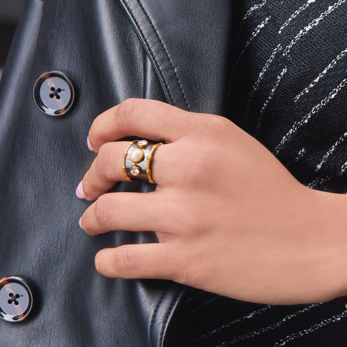 Tribeca Pearl Ring