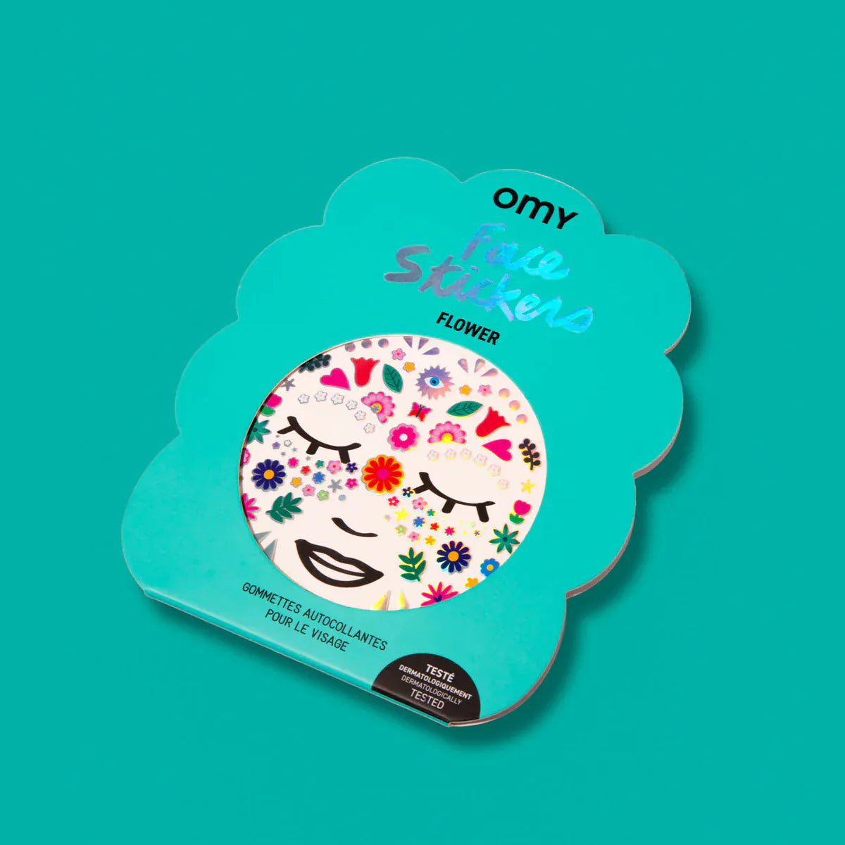 Omy Design & Play Inc Flower Face Stickers - Little Miss Muffin Children & Home