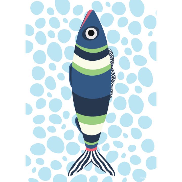 Fish Towel, 5 Available Colors