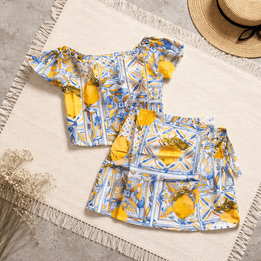 Lemon Bloom Top
