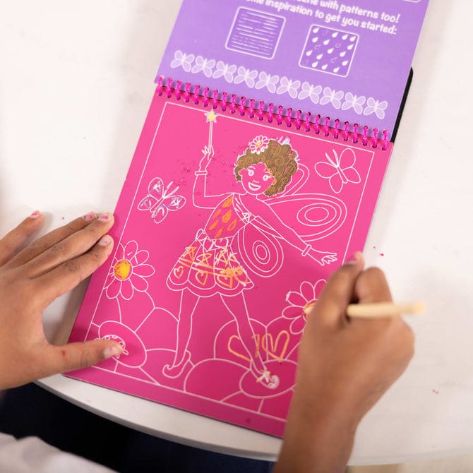Melissa & Doug Melissa & Doug Fairy Tales Color-Reveal Pad - Little Miss Muffin Children & Home