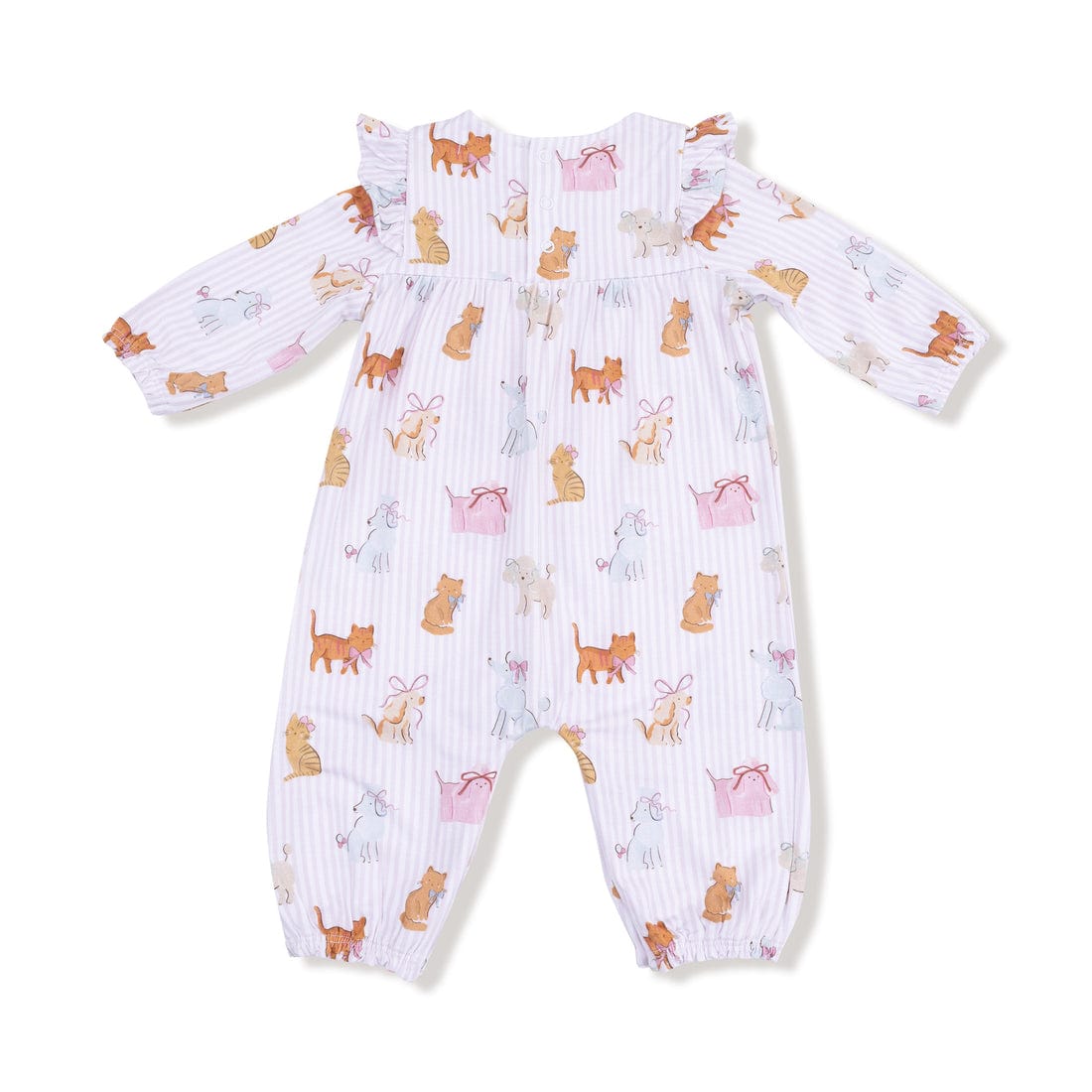 Fancy Pets Ruffle Sleeve Romper