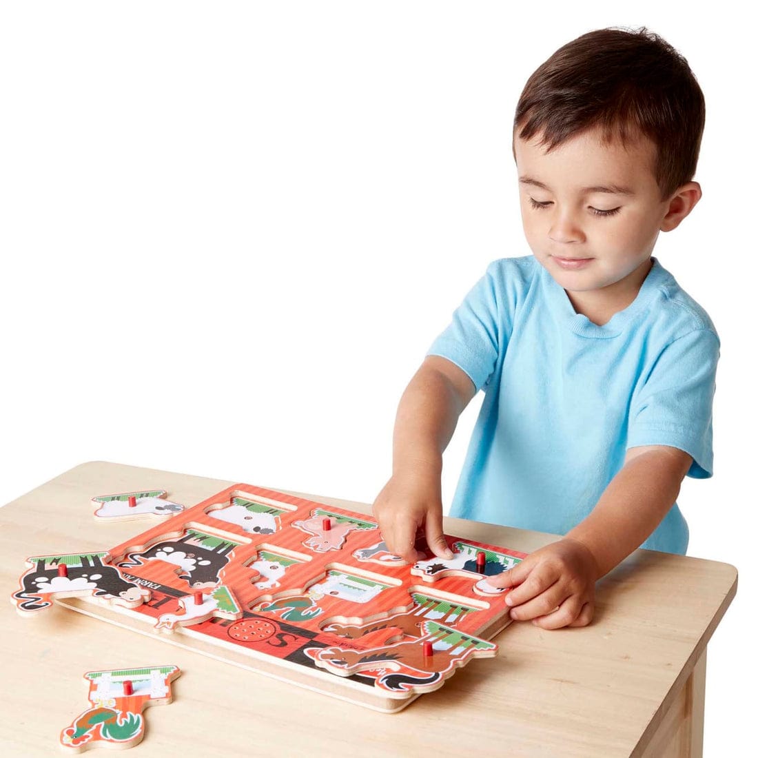 Melissa & Doug Melissa & Doug Farm Animals Sound Puzzle - Little Miss Muffin Children & Home