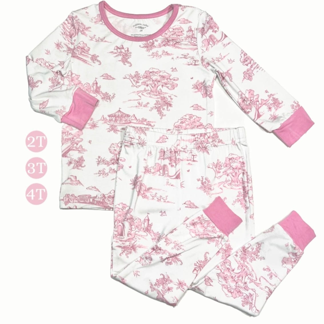 Maison Nola Maison Nola Storyland Kid Pajama Pink - Little Miss Muffin Children & Home
