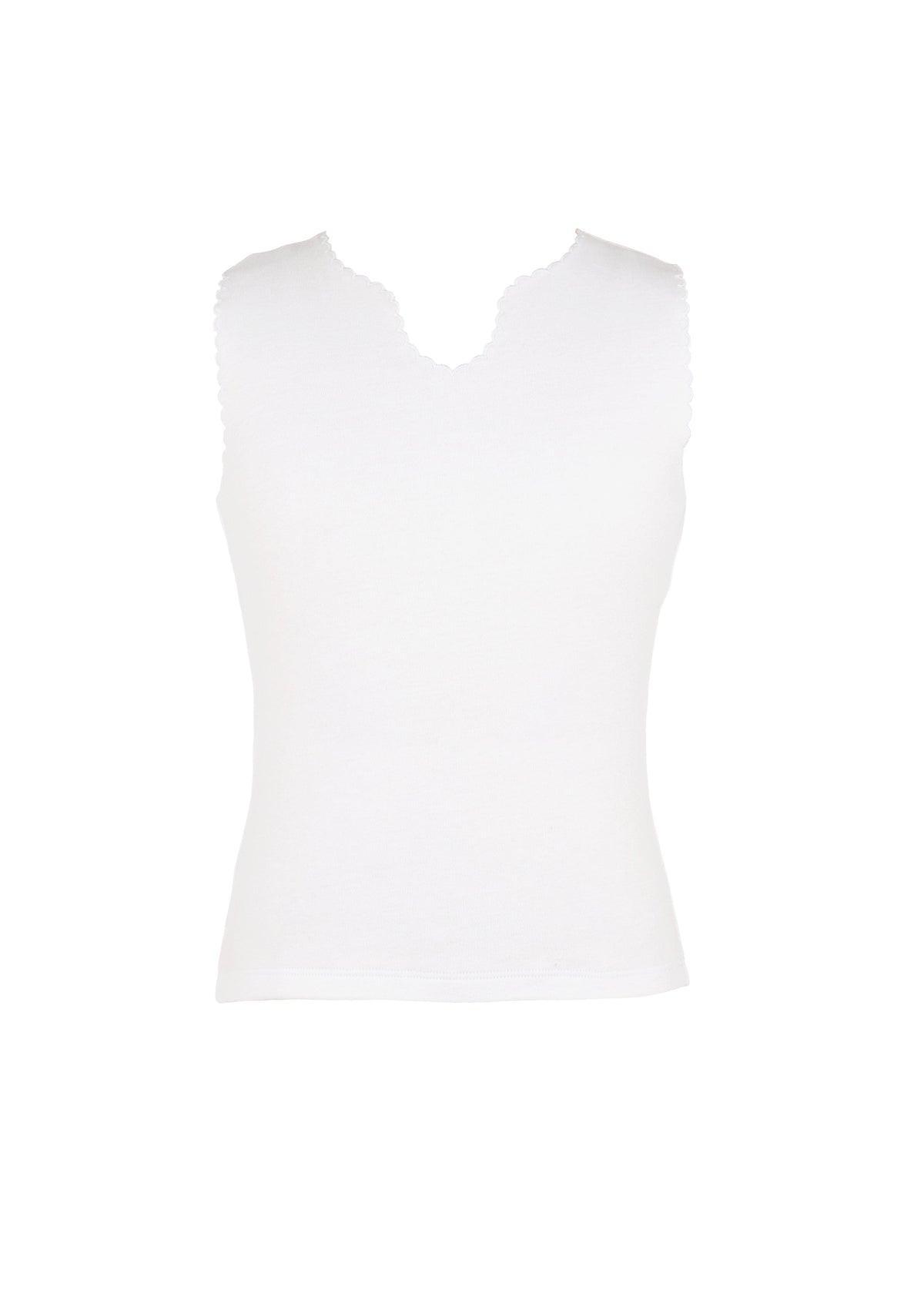 Casero & Associates White The Emily Top - Little Miss Muffin Children & Home
