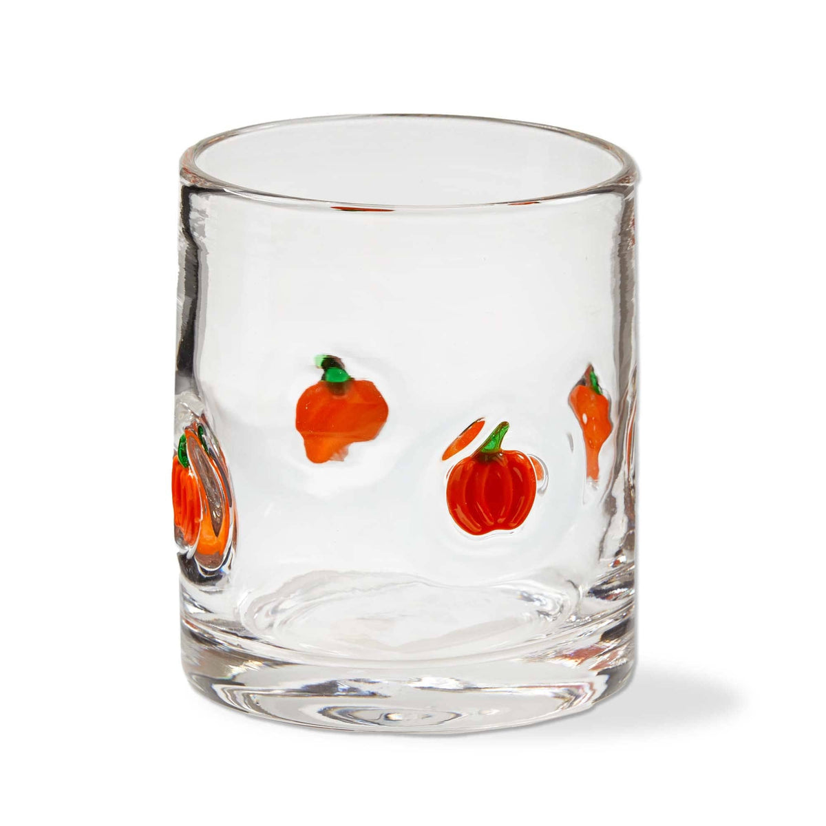 tag Halloween Pumpkin Double Old Fashion Glass - Little Miss Muffin Children & Home