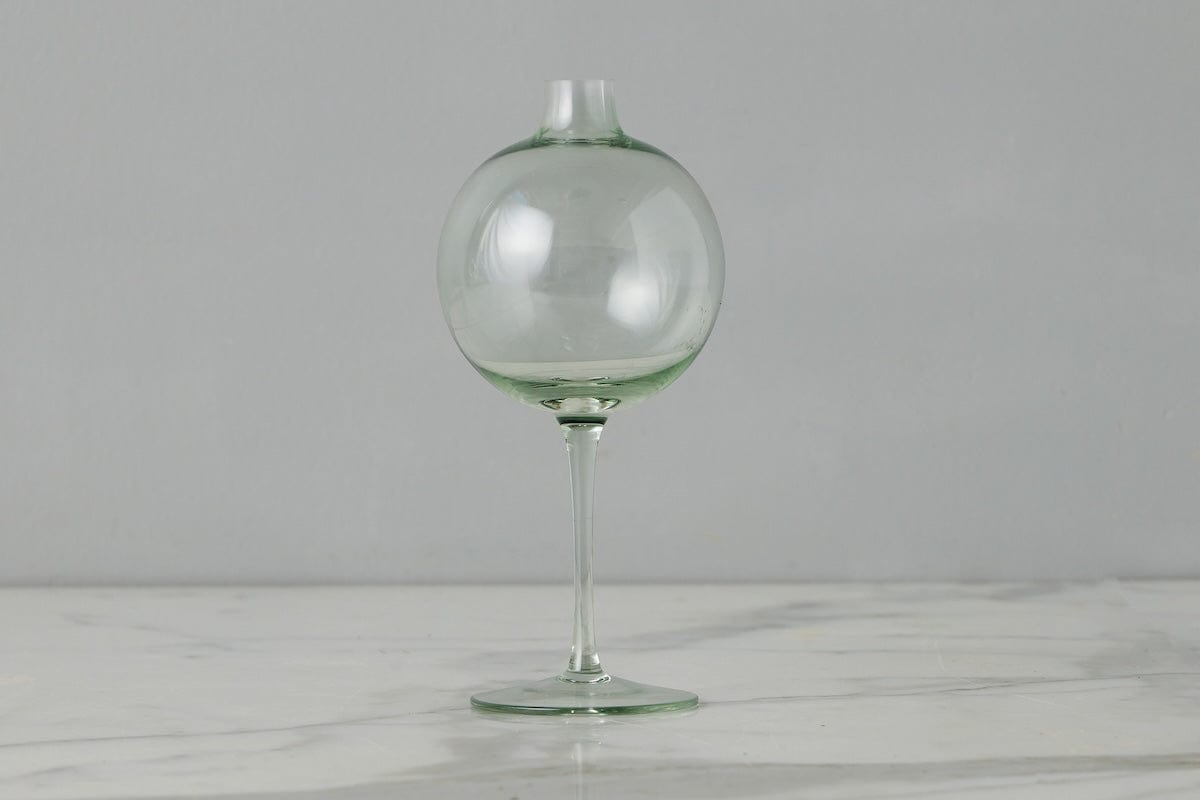 etú Home Sage Wine Glass Vase, Medium - Little Miss Muffin Children & Home