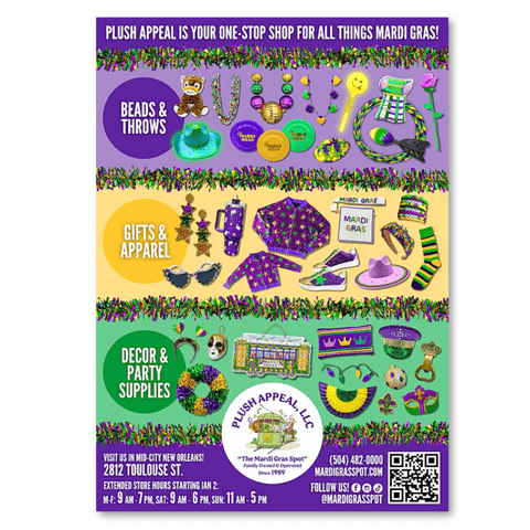 Arthur Hardy Arthur Hardy's Mardi Gras Parade Guide 2025 - Little Miss Muffin Children & Home