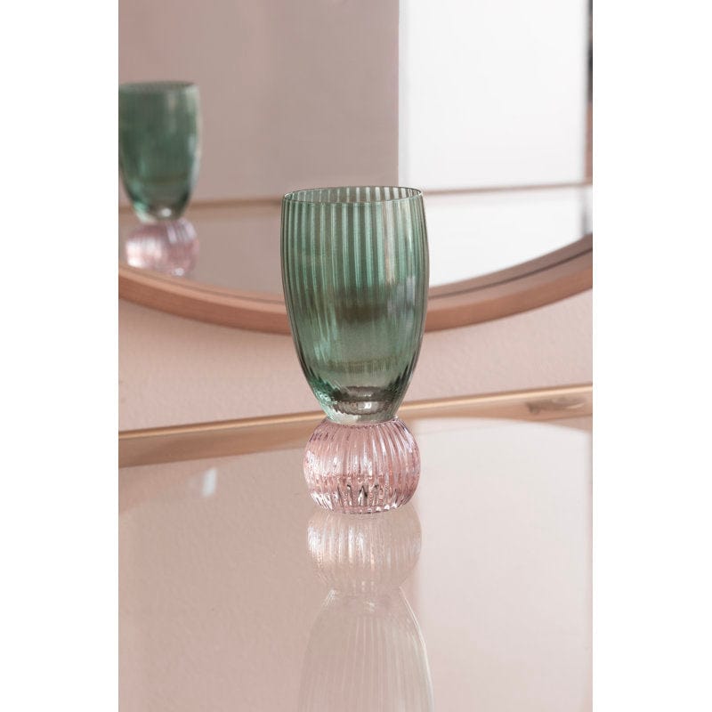 Beatriz Ball Beatriz Ball Glass Venice Shot Glass Set of 4, Green & Lavender - Little Miss Muffin Children & Home