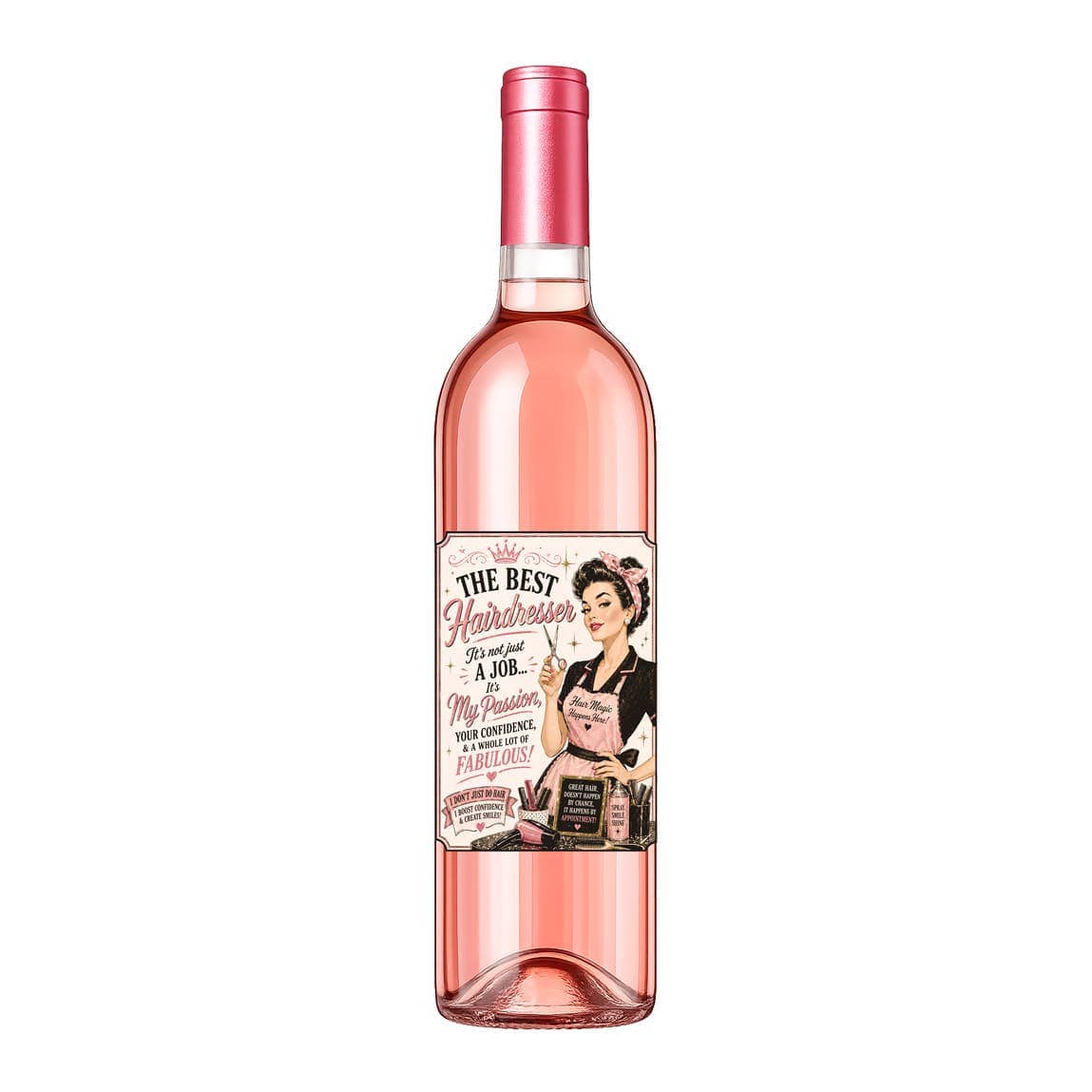Sassy Talkin Sassy Vine Hairdresser Wine Label - Little Miss Muffin Children & Home