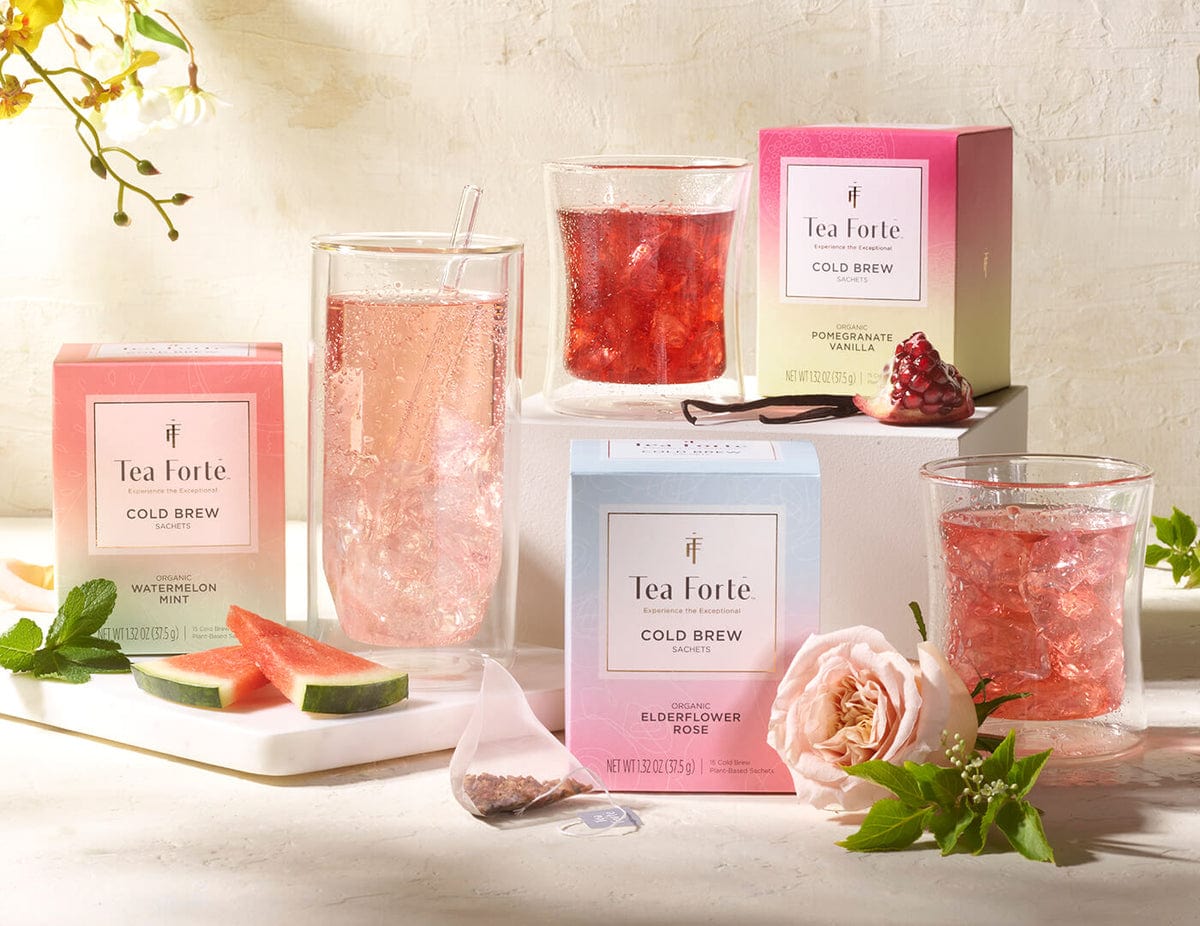 Tea Forte Tea Forte Cold Brew Watermelon Mint Tea (Box of 15) - Little Miss Muffin Children & Home
