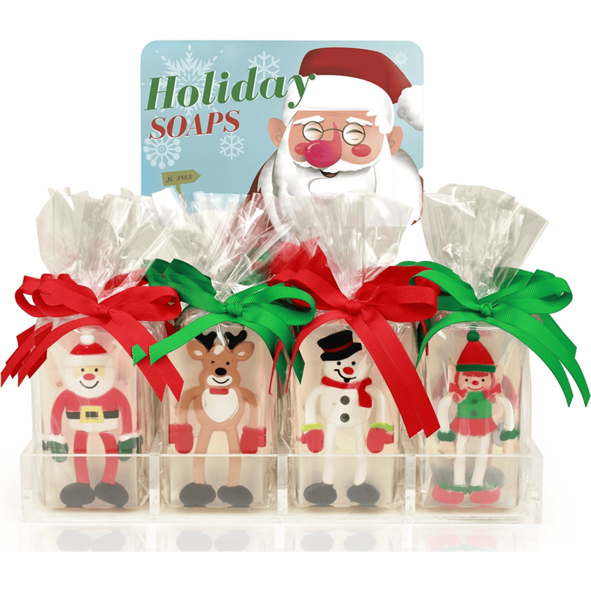holiday bath soap decor