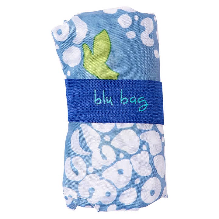 Hydrangea Blossoms Blu Bag Reusable Shopper Tote