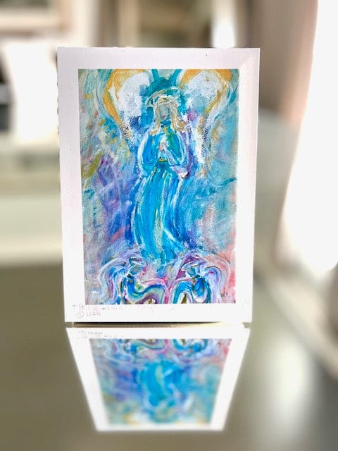 Prayers On the Side Prayers On the Side P22 Angel of Joy Print/Notecard - Little Miss Muffin Children & Home
