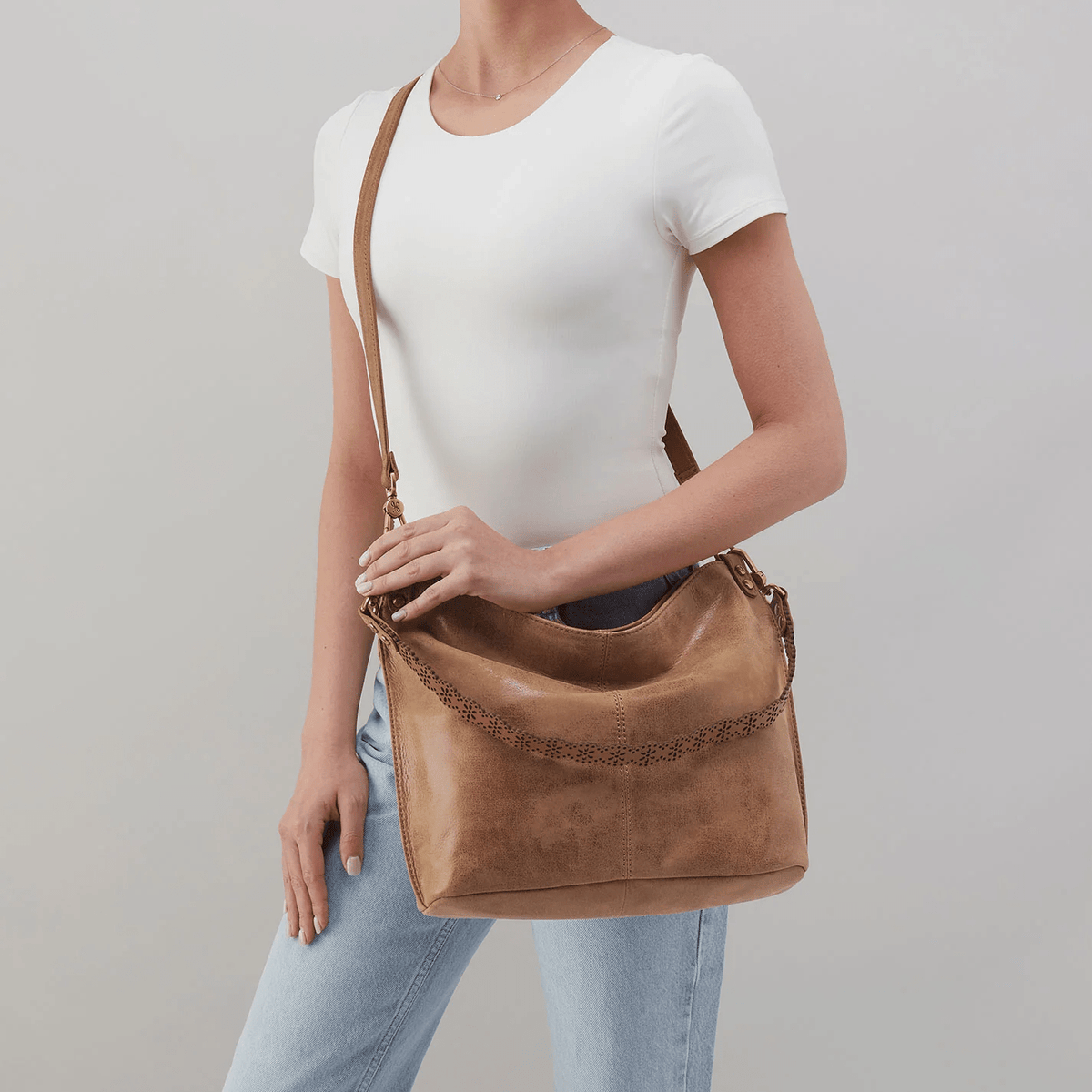 Hobo Hobo Pier Shoulder Bag in Whiskey - Little Miss Muffin Children & Home