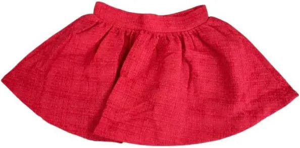 Sofie Red Tweed Skirt