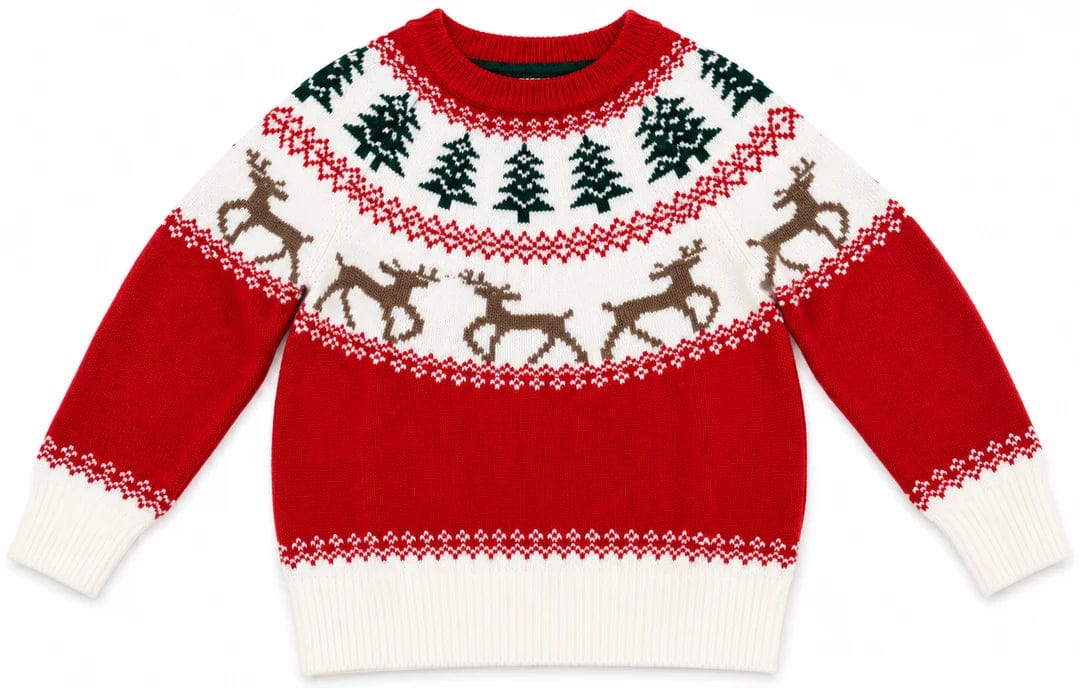 Ryan Fair Isle Reindeer Sweater