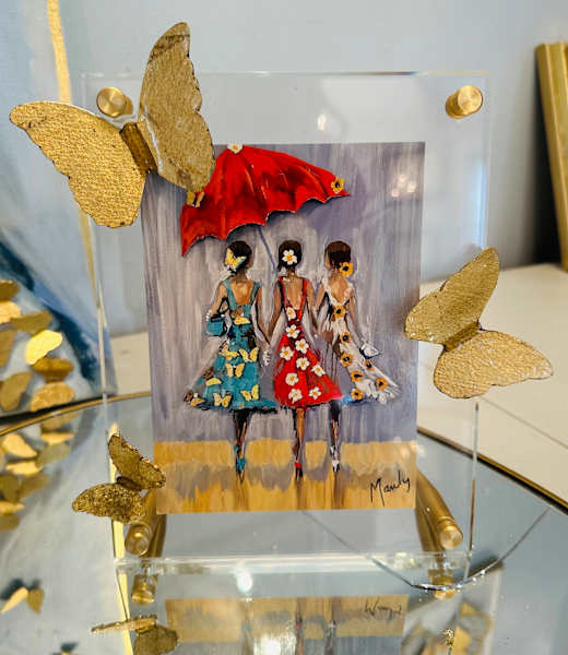 Dana Manly Art Butterfly Frame - Little Miss Muffin Children & Home