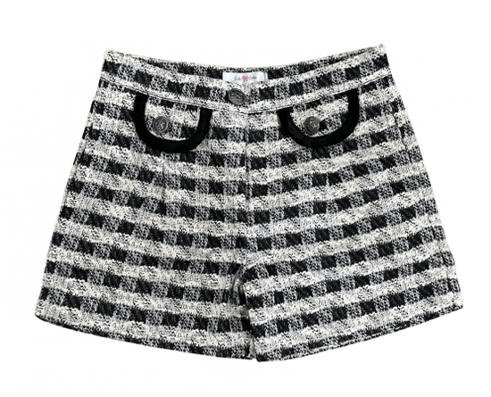 Lulu Bebe Donna Black Tweed Shortie - Little Miss Muffin Children & Home