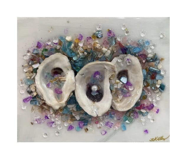 Laurie Kelly Art Studio Oyster Art, 6 Sizes Available - Little Miss Muffin Children & Home