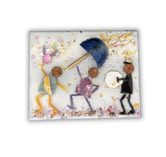 Jazz Second Line Art 8x10