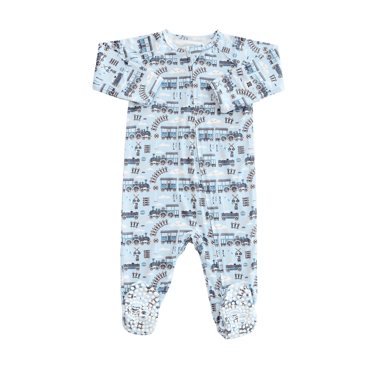 Choo Choo Zipper Footie