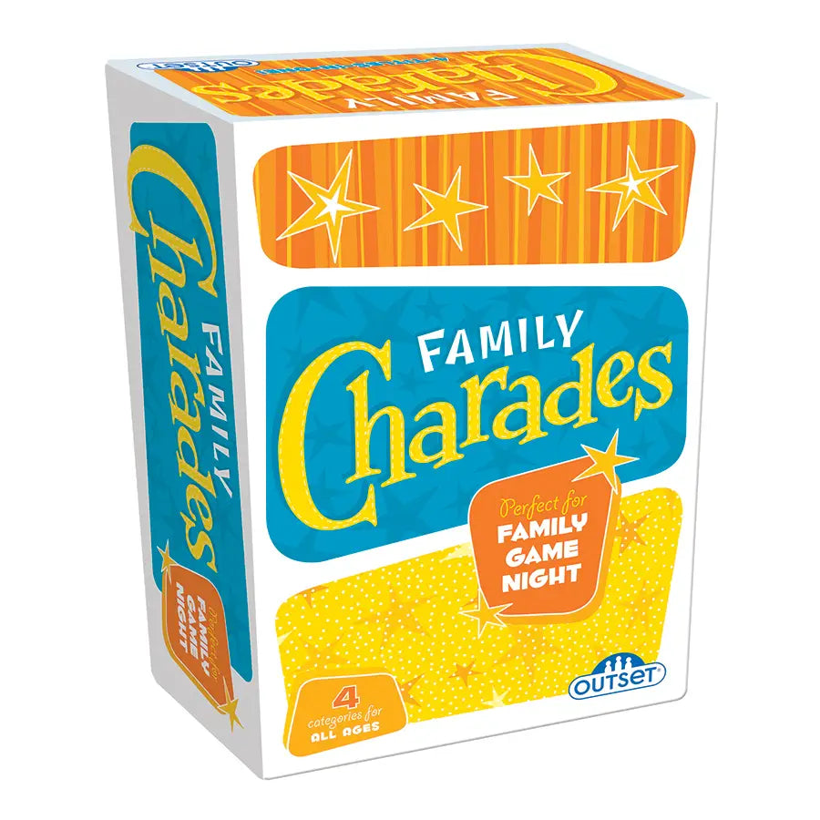 Outset Games and Cobble Hill Puzzles Outset Family Charades Game, Retro Design, Ages 10+ - Little Miss Muffin Children & Home