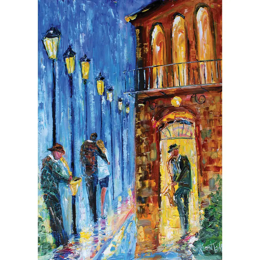 Outset Games and Cobble Hill Puzzles New Orleans Jazz 1000-Piece Enjoy Puzzle - Little Miss Muffin Children & Home
