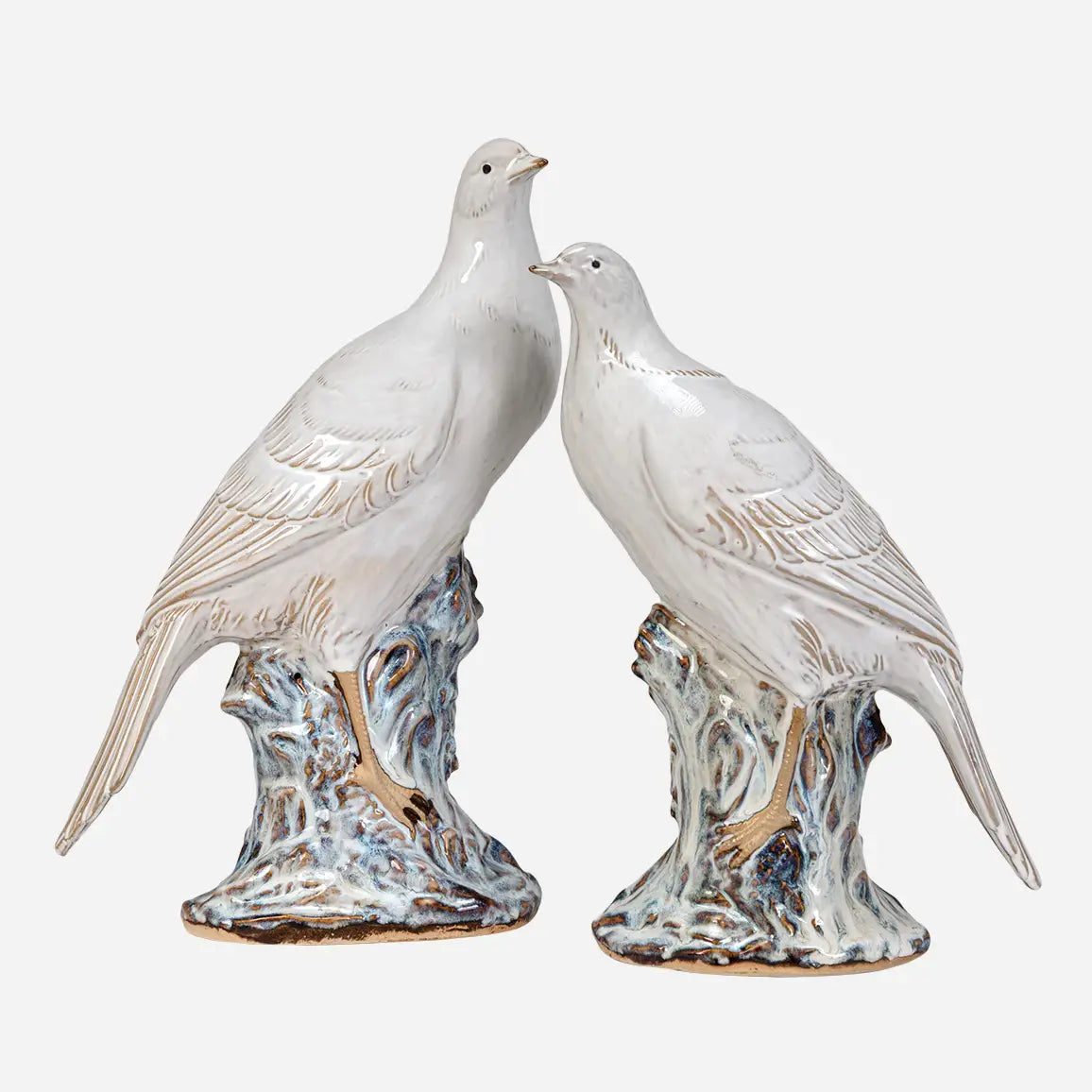 Kavana Decor by The Import Collection Dove Set 2 Figurines - Little Miss Muffin Children & Home