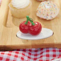 Nora Fleming Cheery Cherries (Double Cherry) Topper - Little Miss Muffin Children & Home