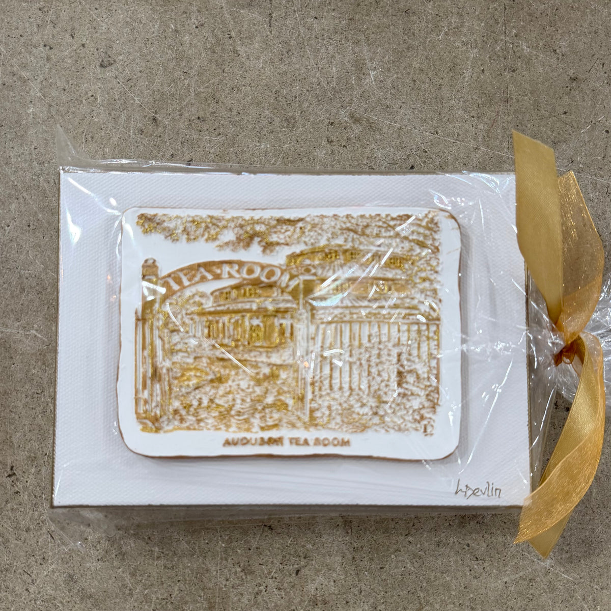 Lisa Devlin Designs Auburn Tea Room Clay Artwork on Canvas | New Orleans Wall Art by Lisa Devlin - Little Miss Muffin Children & Home