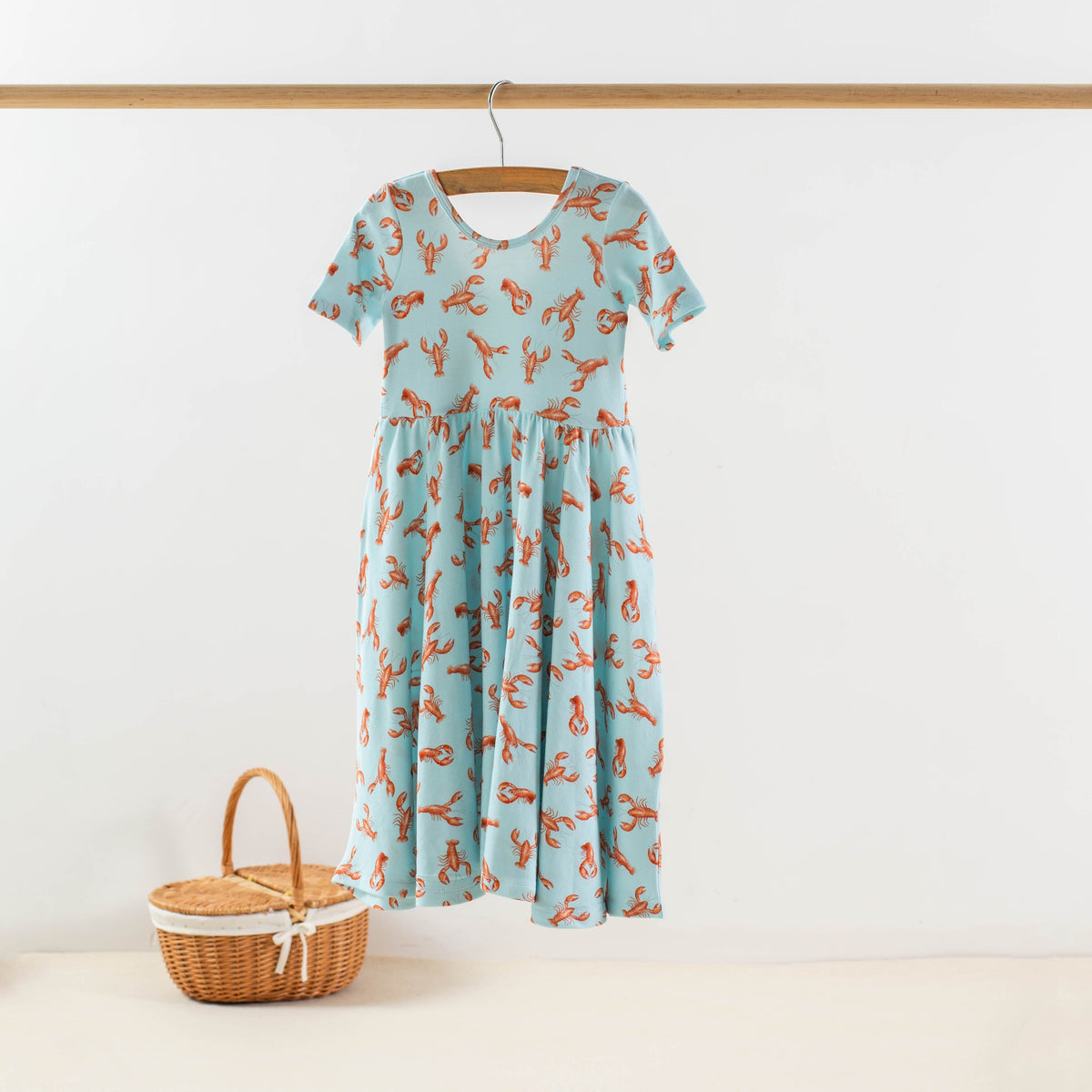 Nola Tawk Nola Tawk Pinch and Peel Organic Cotton Twirl Dress - Little Miss Muffin Children & Home