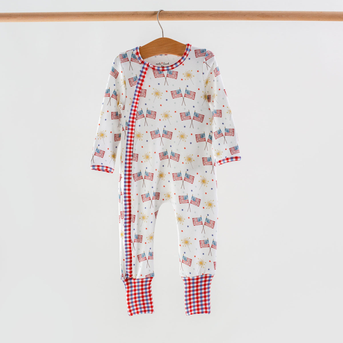 Patriotic Parade Organic Cotton Kids Pajamas