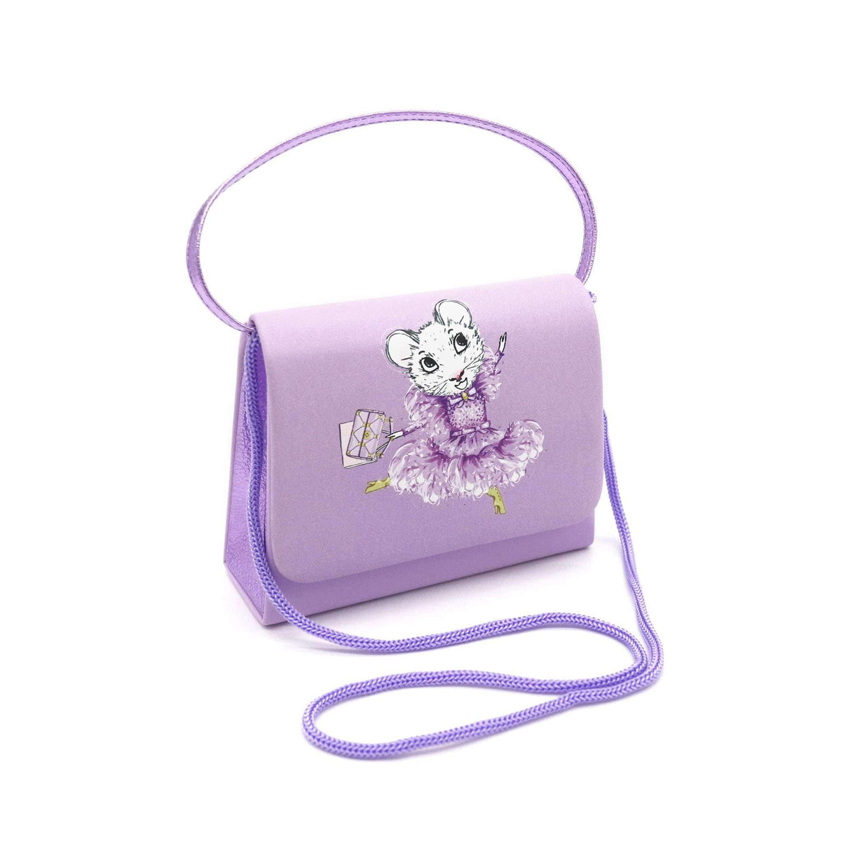 Pink Poppy Claris The Secret Crown Mini Handbag in Lilac - Little Miss Muffin Children & Home
