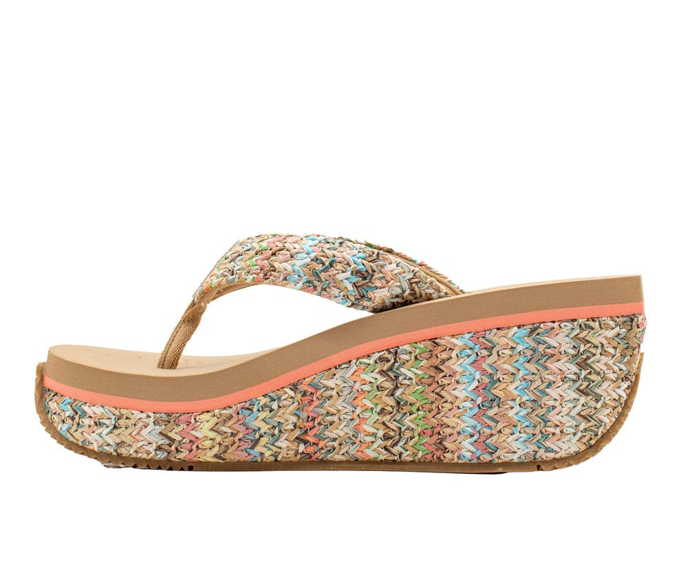 Volatile Volatile Island Raffia Wedge Sandal - Little Miss Muffin Children & Home