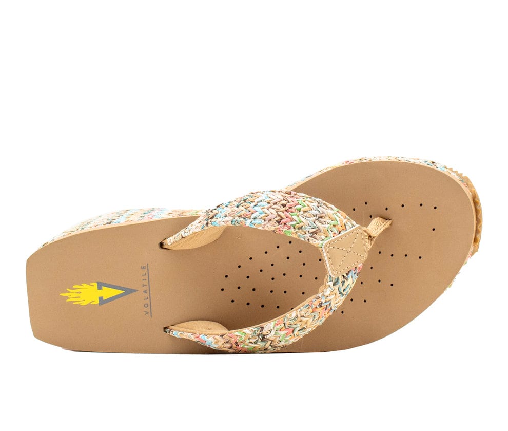 Volatile Volatile Island Raffia Wedge Sandal - Little Miss Muffin Children & Home