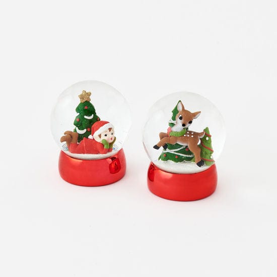 180 Degrees 180 Degress Christmas Waterglobes, Available in 2 Styles - Little Miss Muffin Children & Home