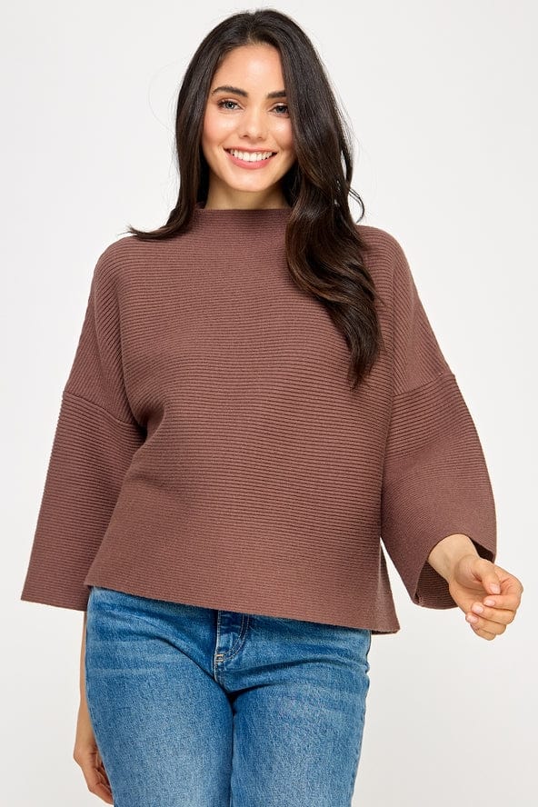 Ellison Not Your Casual Top - Mousse - Little Miss Muffin Children & Home