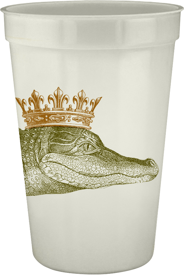 Alexa Pulitzer Alexa Pulitzer King Gator 160z Pearlized Cup - Little Miss Muffin Children & Home