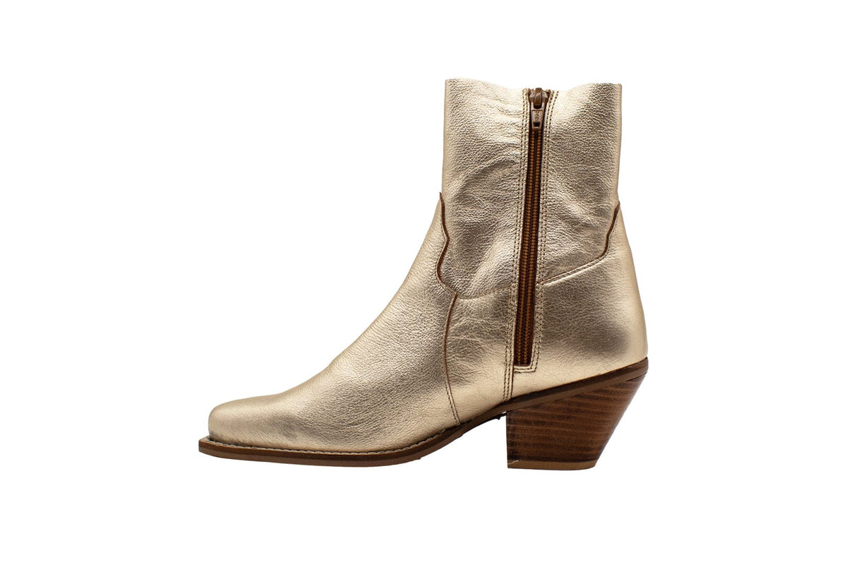 Volatile Volatile Lariat Boot in Gold - Little Miss Muffin Children & Home