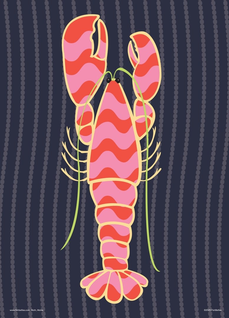 Lobstah Towel, 2 Available Colors