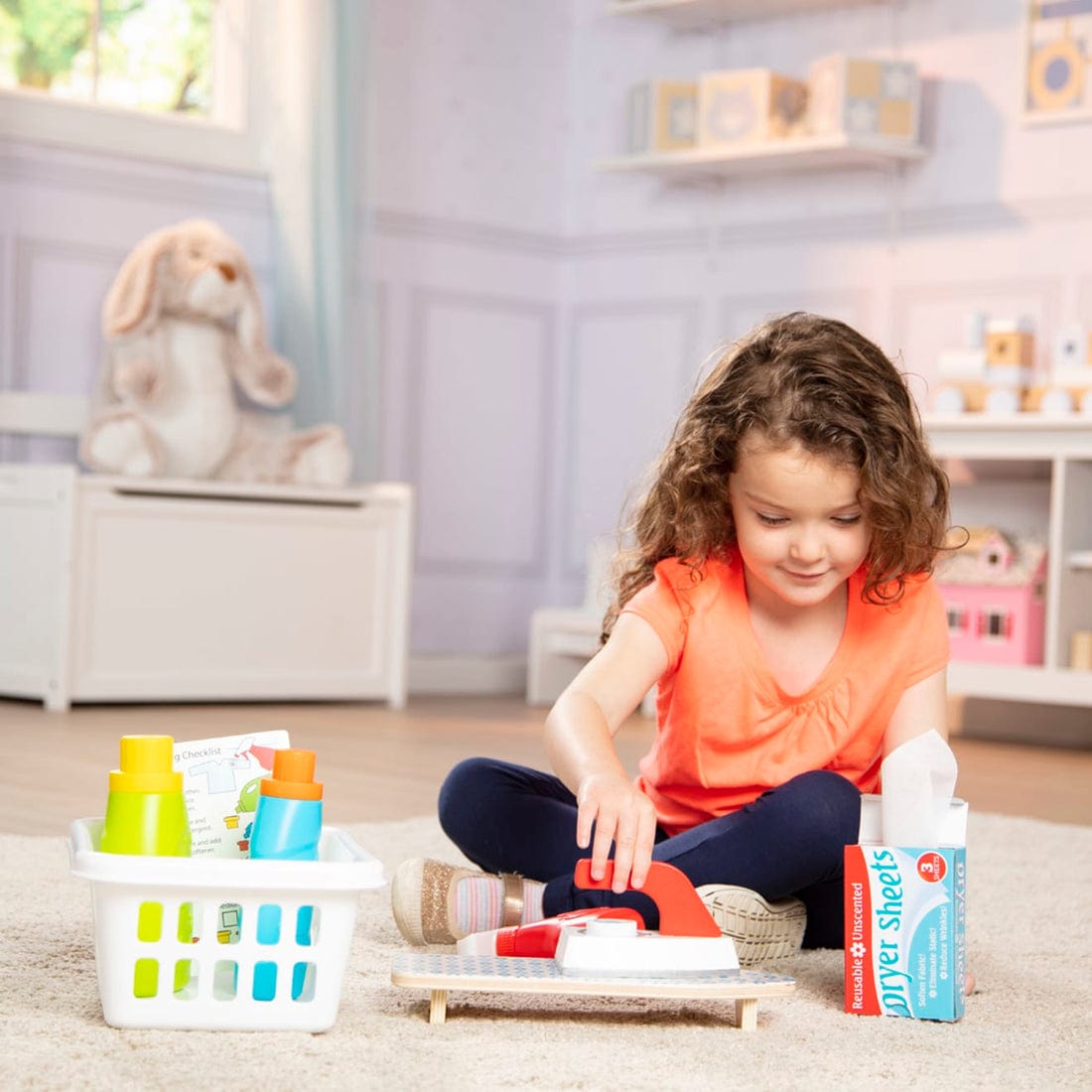 Melissa & Doug Melissa & Doug Laundry Basket Play Set - Little Miss Muffin Children & Home