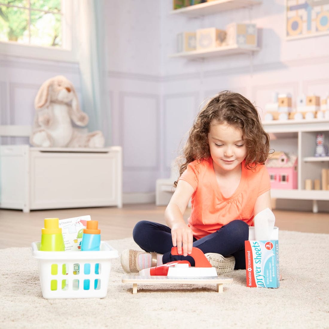 Melissa & Doug Melissa & Doug Laundry Basket Play Set - Little Miss Muffin Children & Home